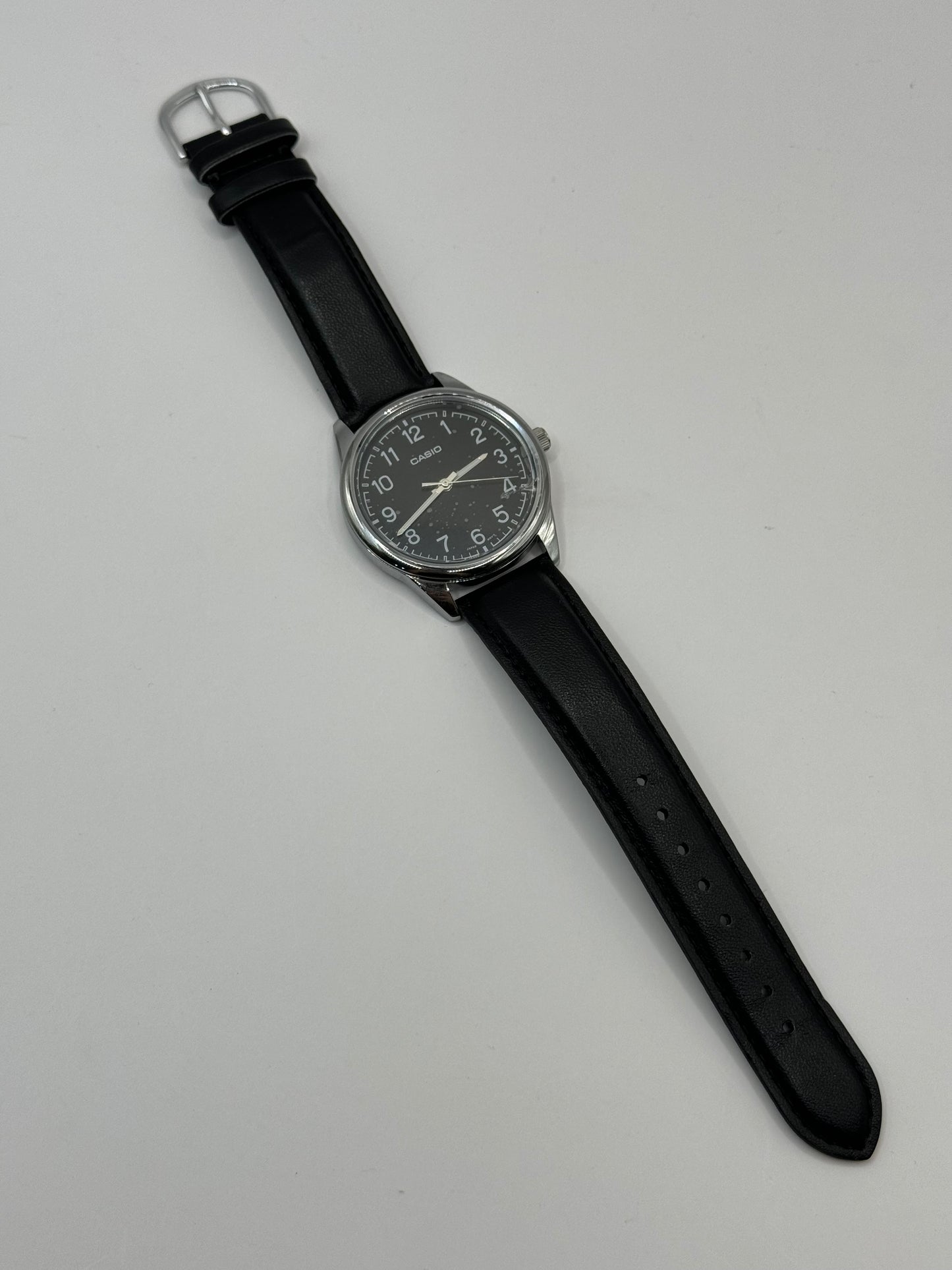 RELOJ CASIO PIEL NEGRO