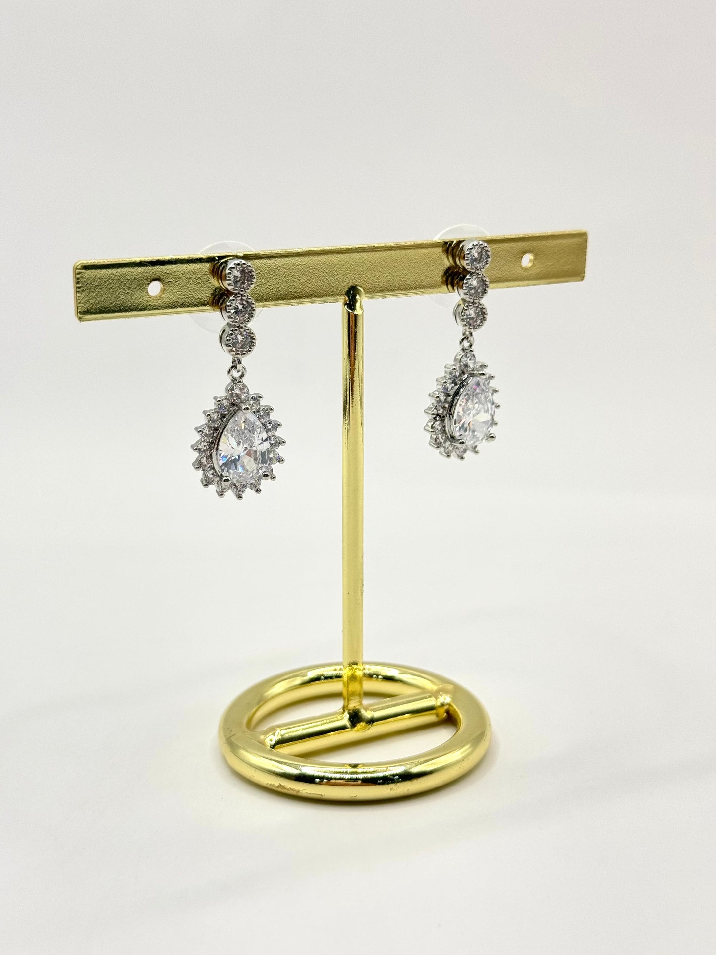ARETE PLATEADO GOTA