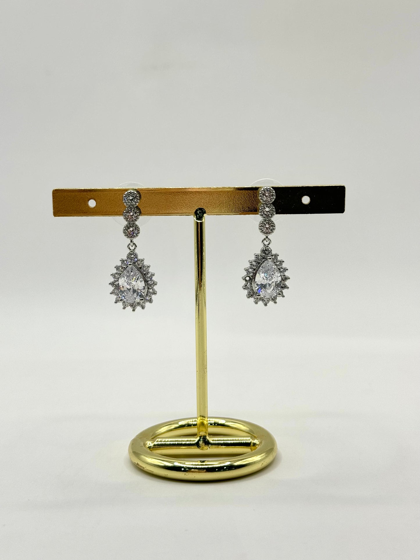 ARETE PLATEADO GOTA