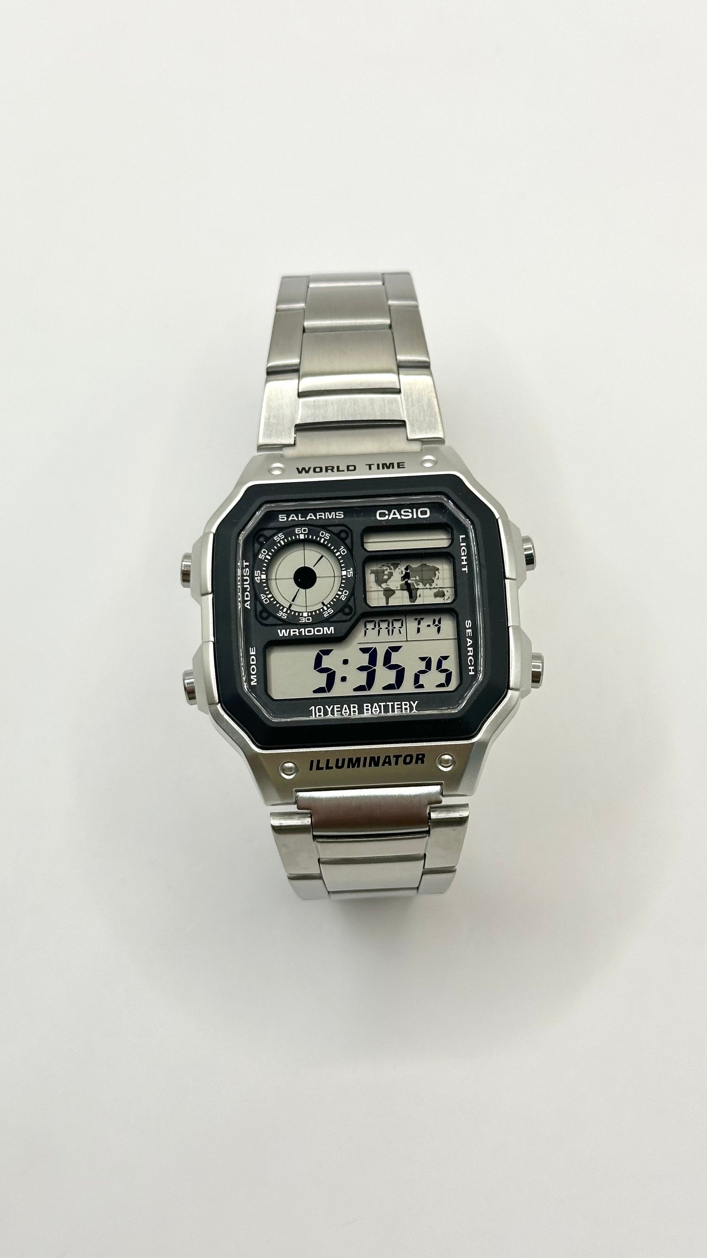 RELOJ CASIO WORLD TIME