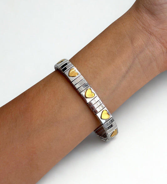 BRAZALETE CORAZONES