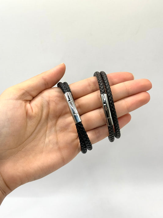 PULSERA DOBLE TRENZADA