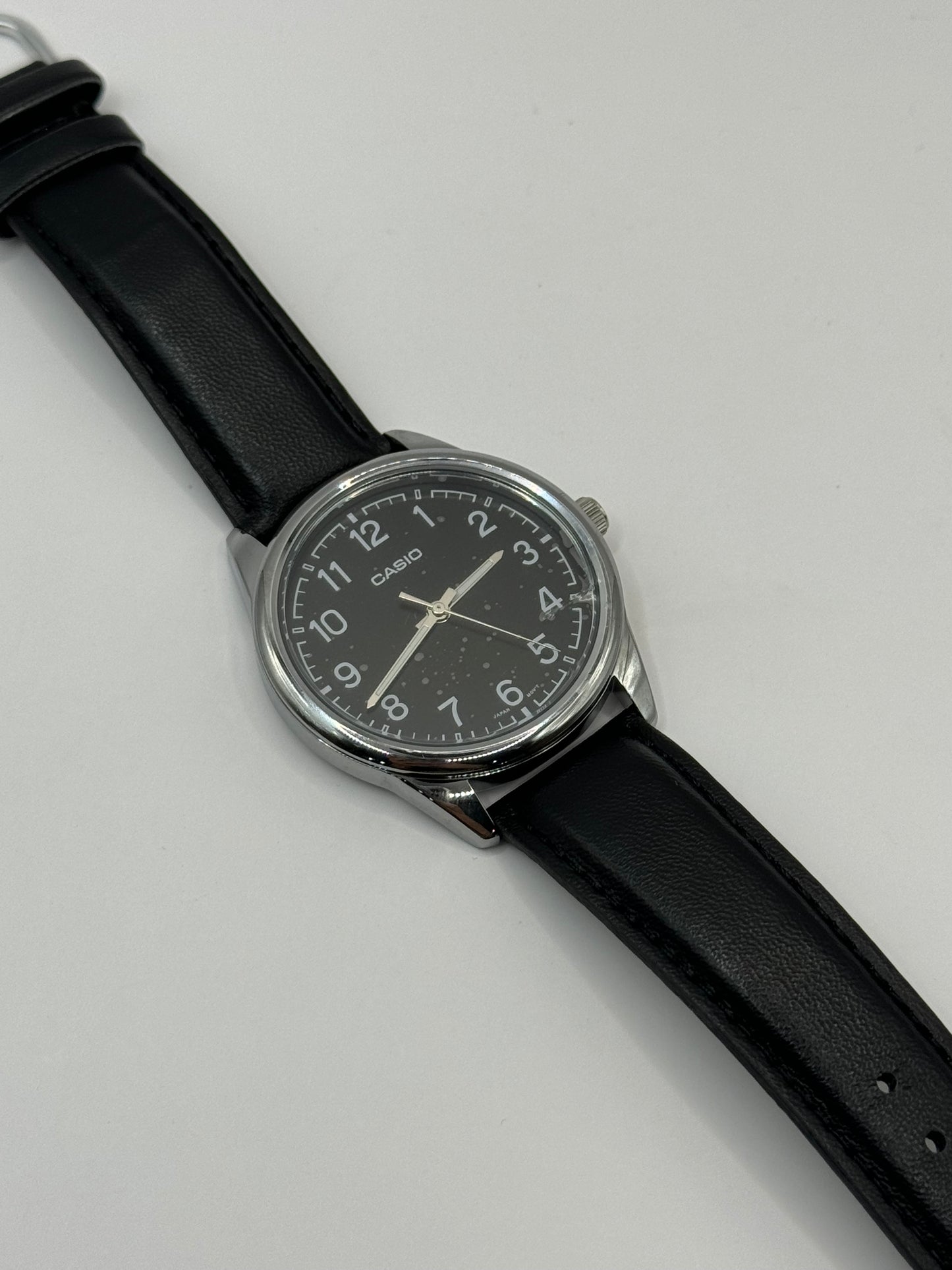 RELOJ CASIO PIEL NEGRO