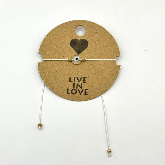 PULSERA OJO BLANCO