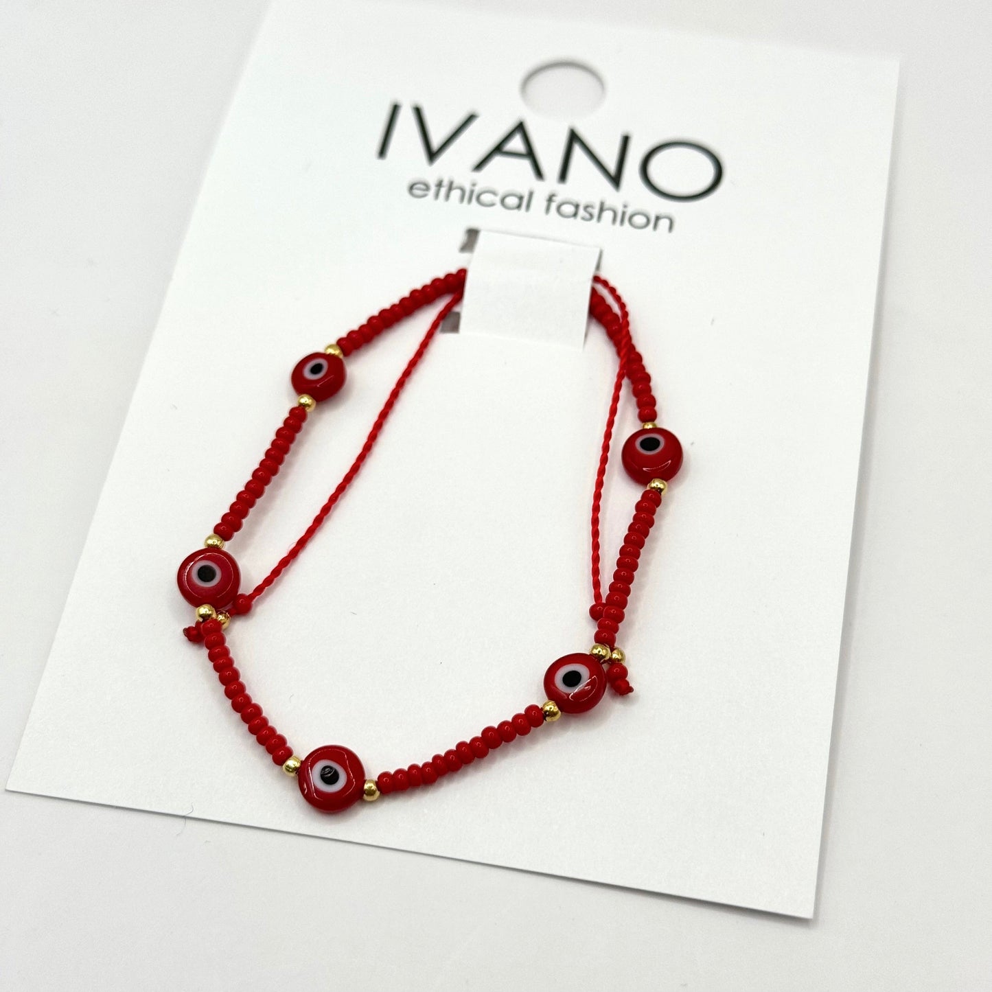 PULSERA ROJA 5 OJOS