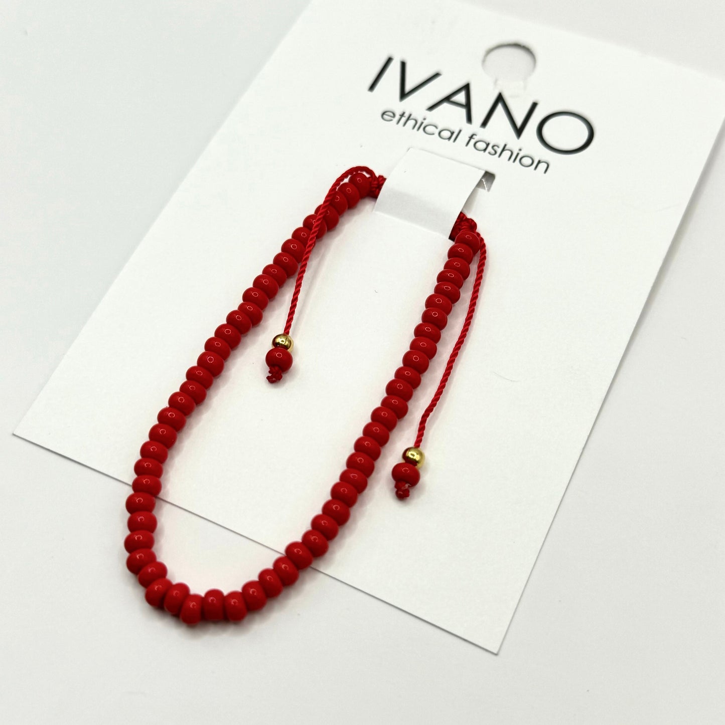 PULSERA CHAQUIRA ROJA