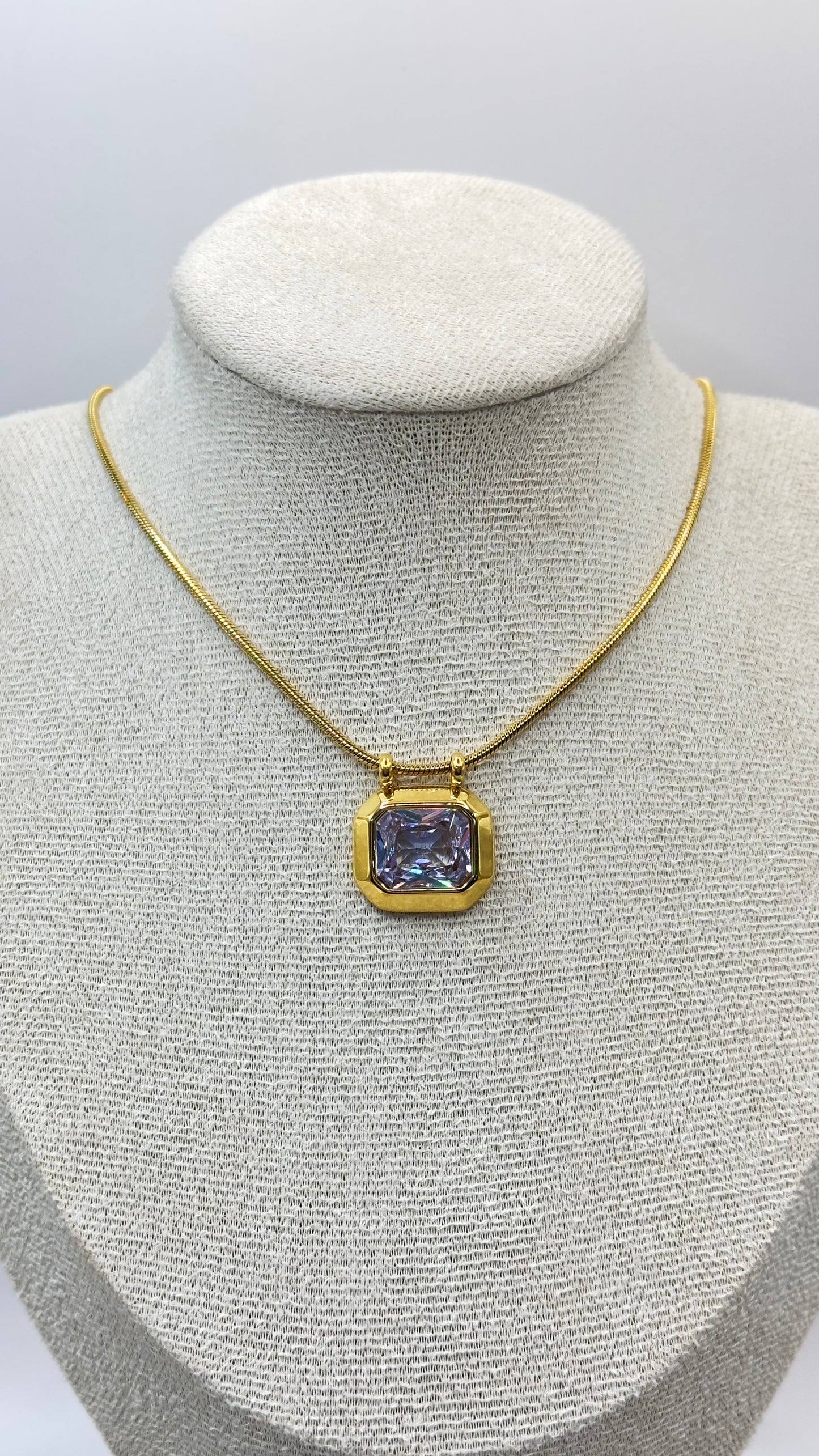 COLLAR DIJE CHUNKY BRILLANTE