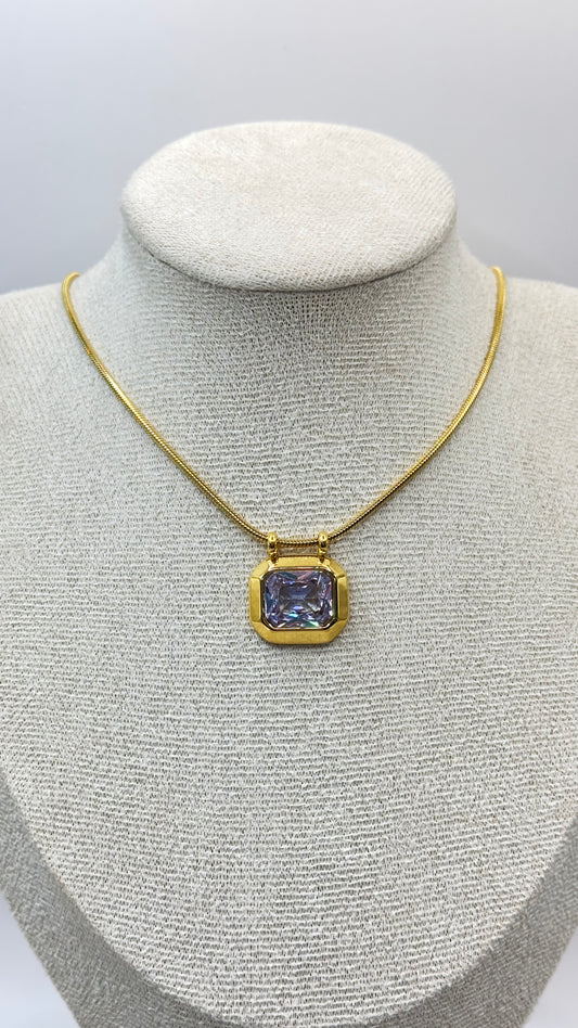 COLLAR DIJE CHUNKY BRILLANTE