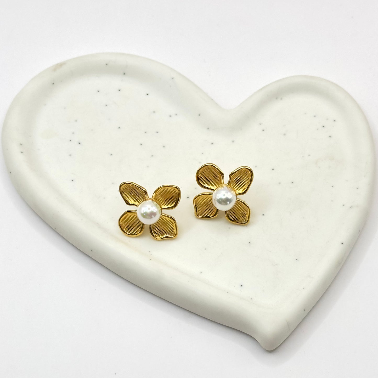 ARETE FLOR + PERLA