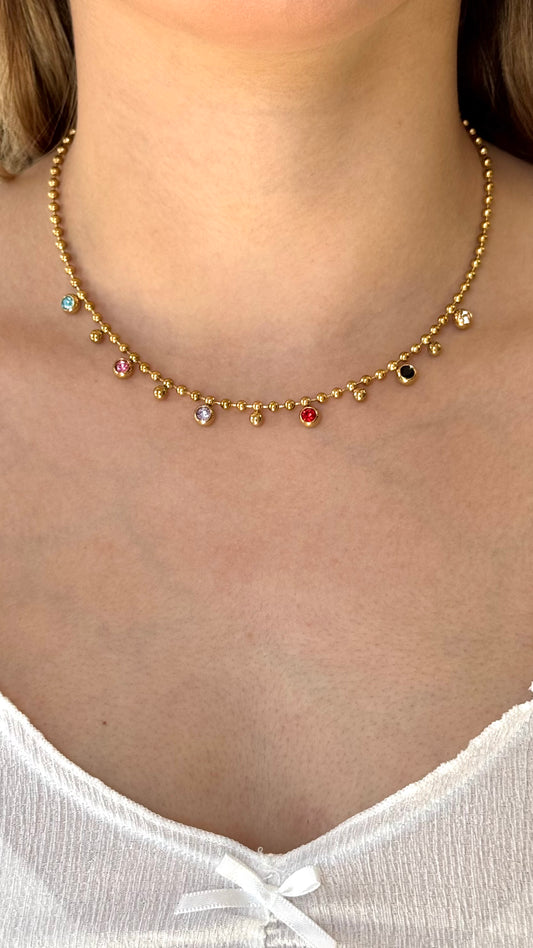 COLLAR BALINES COLORES