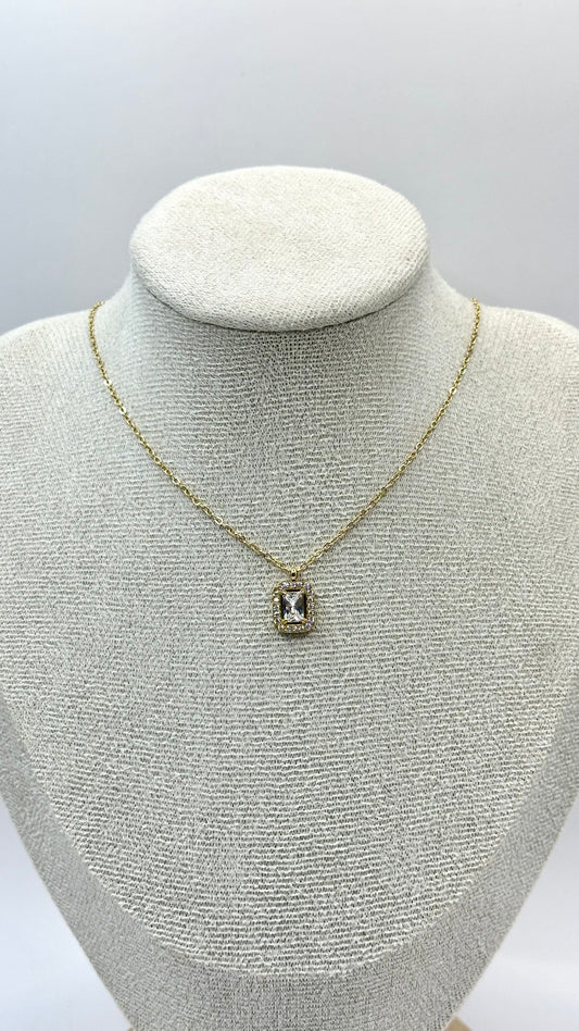COLLAR DIJE BRILLO