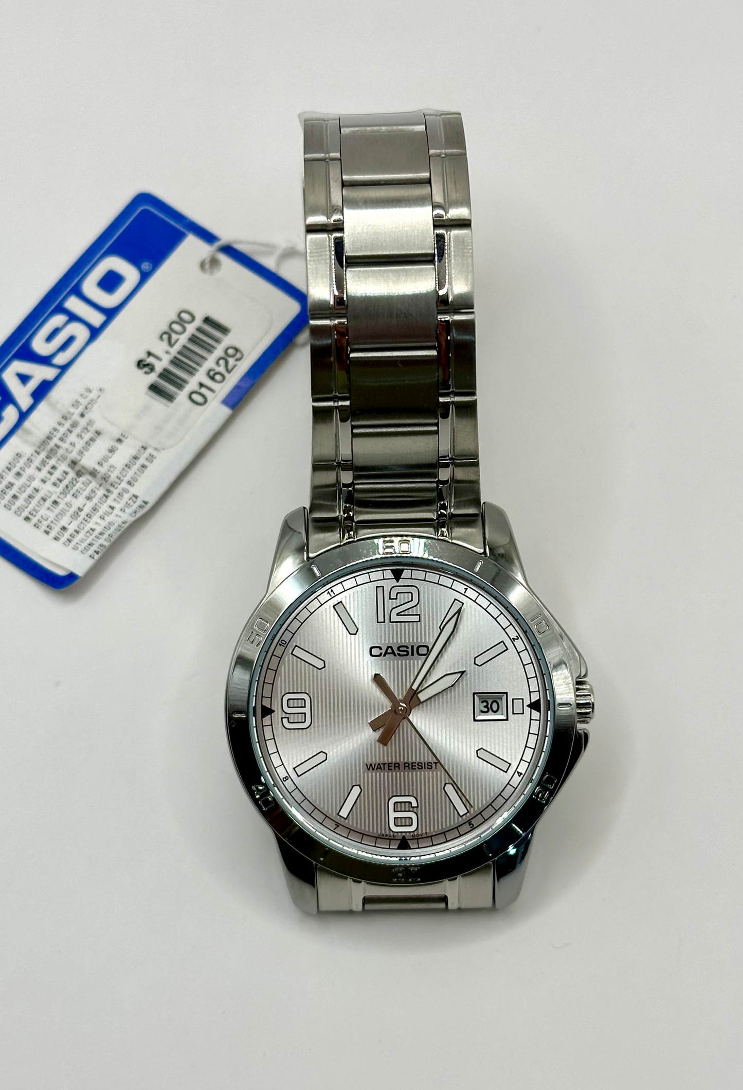 RELOJ CASIO ACERO HOMBRE