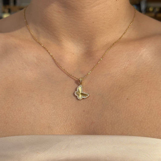 COLLAR MARIPOSA