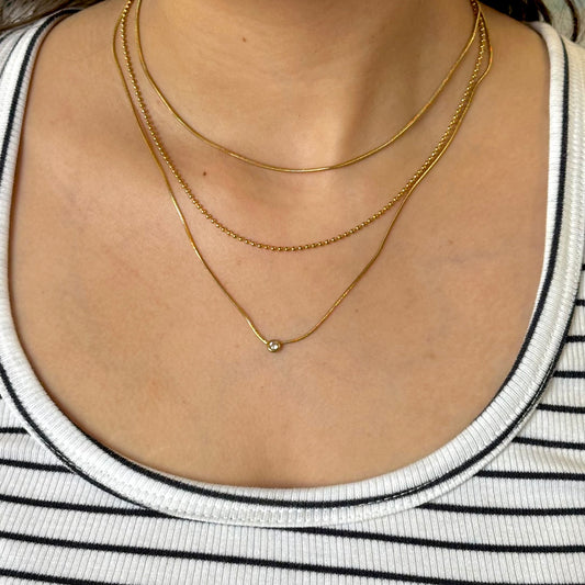 COLLAR TRIPLE ACERO