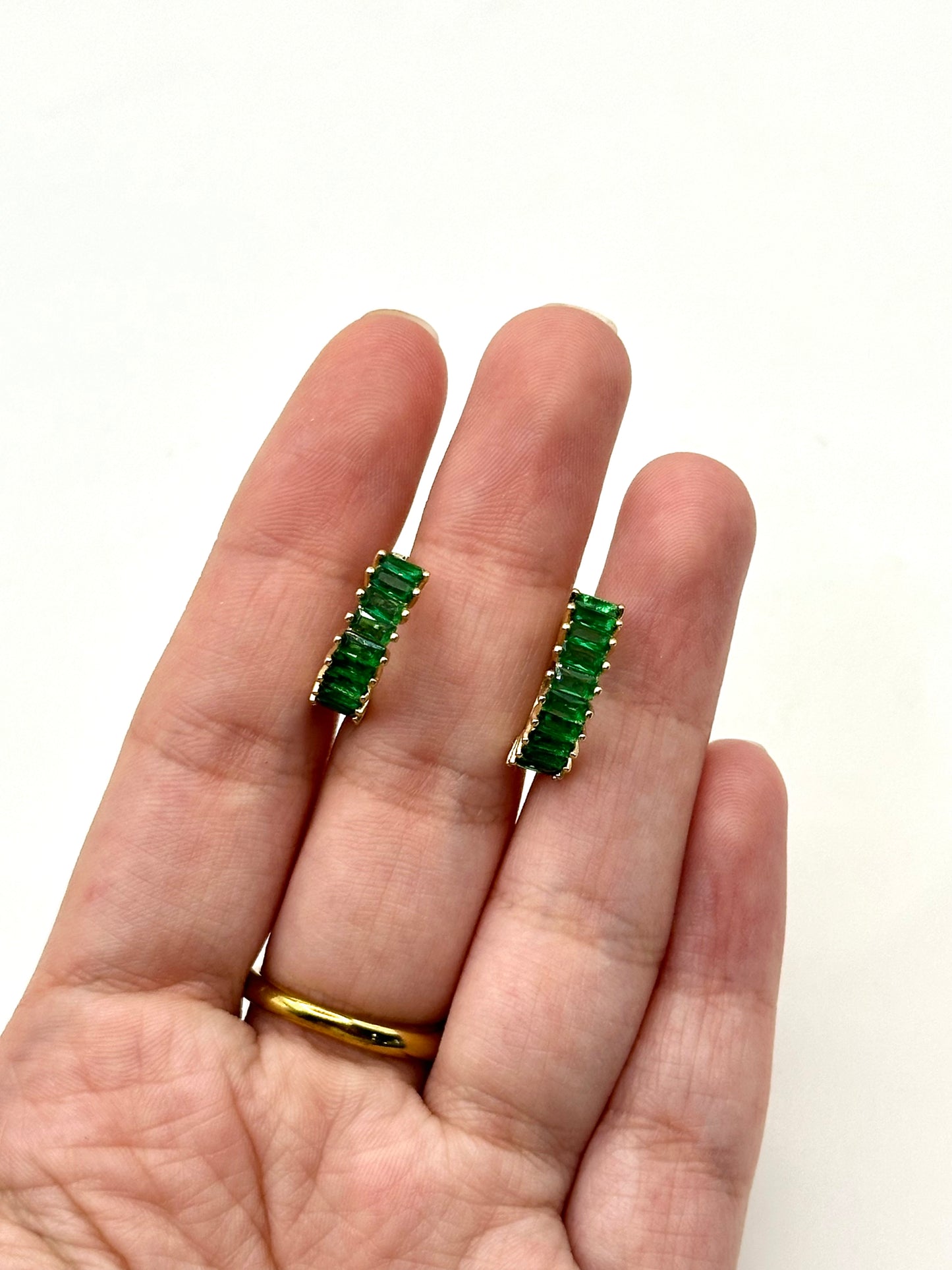 ARRACADA ZIRCONIA VERDE