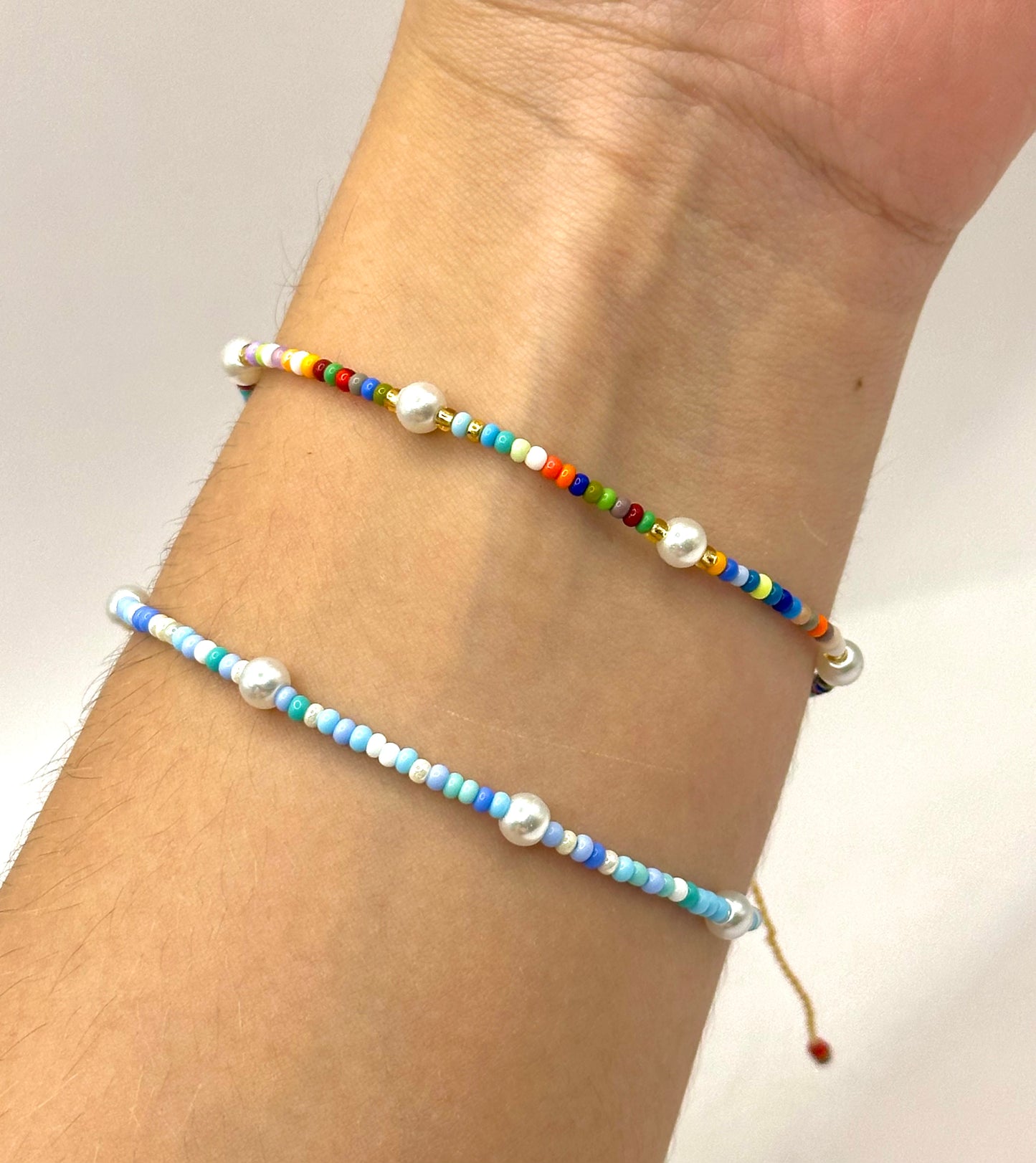 PULSERA CHAQUIRA + PERLAS