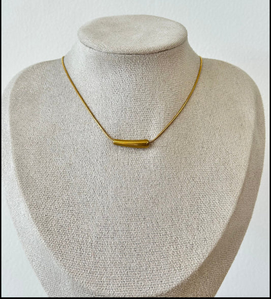 COLLAR CADENA DELGADA + DETALLE
