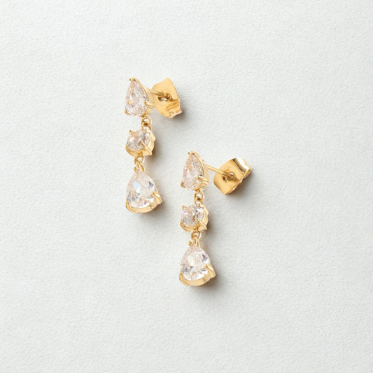 ARETE BRILLANTES COLGANTES